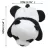 2PCS SUPER CUTE PANDA BEAR BROOCH PANDA PINS ANIMAL BROOCHES SOFT PLUSH TOY ACCESSORIES LOVE PANDA