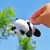 2PCS SUPER CUTE PANDA BEAR BROOCH PANDA PINS ANIMAL BROOCHES SOFT PLUSH TOY ACCESSORIES LOVE PANDA