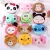 SOFT PLUSH PANDA DOG RABBIT MONKEY CARTOON WOMEN COIN PURSE MINI CUTE OVAL ZIPPER GIRL COIN WALLET