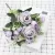 A BUNCH OF BEAUTIFUL ARTIFICIAL PEONY ROSES SILK FLOWERS DIY HOME GARDEN PARTY WEDDING DECORATION