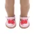 CUTE DOLL SHOES 7CM HIGH-QUALITY BOW CARTOON SKULL PATTERN MINI SHOES