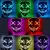 HALLOWEEN MASK LED MASK PARTY MASQUE MASQUERADE MASKS NEON  LIGHT GLOW