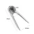 NUT CRACKERS ZINC ALLOY WALNUT CLIP FUNNEL TYPE WALNUT CLIP SMALL WALNUT TONGS FRUIT TOOLS