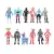 12PCS FORTNITE TOYS GAME ACTION FIGURE MODEL PVC DOLLS CASQUETTE FORTRESS NIGHT TOY