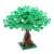 102PCS BRICKS TREE GREEN BUSH FLOWER GRASS PLANTS GARDEN COMPATIBLE CITY