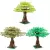 102PCS BRICKS TREE GREEN BUSH FLOWER GRASS PLANTS GARDEN COMPATIBLE CITY