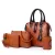 4PCS/SET HIGH QUALITY LADIES HANDBAGS FEMALE PU LEATHER SHOULDER MESSENGER BAGS