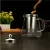 HEAT RESISTANT GLASS TEAPOT WITH STAINLESS STEEL INFUSER HEATED CONTAINER TEA POT