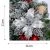 5PCS ARTIFICIAL CHRISTMAS FLOWERS GLITTER FAKE FLOWERS MERRY CHRISTMAS TREE DECORATION