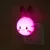RABBIT LED NIGHT LIGHT AC110-220V SWITCH WALL NIGHT LAMP WITH US PLUG GIFTS FOR KID/BABY/CHILDREN