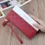 LEATHER WOMEN WALLET PLAID TASSEL WALLETS FOR WOMAN WALLET PURSE CLUTCH CREDIT CARD HOLDER