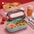 LUNCH BOX FOR KIDS SCHOOL MICROWAVE BENTO BOX WITH COMPARTMENT TABLEWARE LEAK-PROOF FOOD