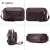 GENUINE LEATHER MAN LONG PURSE LARGE CAPACITY WALLET WITH ZIPPER WALLET