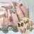 NEW 3D FLYING BUTTERFLY ZIRCON NAIL ART DECORATIONS ALLOY BUTTERFLY SHAKE WING