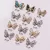 NEW 3D FLYING BUTTERFLY ZIRCON NAIL ART DECORATIONS ALLOY BUTTERFLY SHAKE WING
