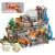 MY WORLD BUILDING BLOCKS – MOUNTAIN CAVE VILLAGE FIGURES MODULE TOY