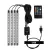 STRIP LIGHT DECORATIVE FOOT LAMP WITH USB WIRELESS REMOTE MUSIC CONTROL MULTIPLE