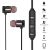 EARPHONE FINE DE OVOID NECKBAND STEREO HEADPHONES MOBILE SPORT EARBUDS HEADSET
