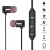EARPHONE FINE DE OVOID NECKBAND STEREO HEADPHONES MOBILE SPORT EARBUDS HEADSET