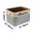PET DOG TOY STORAGE BASKET DOG CANVAS BAG FOLDABLE PET TOYS LINEN STORAGE BOX BINS