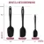 SILICONE COOKING TOOLS KITCHEN UTENSILS BAKING PASTRY TOOLS SPATULA SPOON CAKE SPATULAS