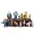 12PCS/SET DISNEY PIXAR ZOOTOPIA CARTOON ANIME FIGURE NICK FOX ANIMAL MODEL TOYS DOLLS KID