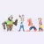 12PCS/SET DISNEY PIXAR ZOOTOPIA CARTOON ANIME FIGURE NICK FOX ANIMAL MODEL TOYS DOLLS KID
