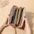 PATCHWORK GLITTER WALLET FOR WOMEN LONG PU LEATHER COIN PURSE FEMALE GIRLS GIFTS