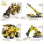 CRANE DUMP TRUCK BUILDING BLOCKS CITY CONSTRUCTION VEHICLE CAR BRICKS TOY FOR CHILDREN GIFT