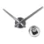 WALL CLOCK QUARTZ 3D DIY BIG DECORATIVE KITCHEN CLOCKS ACRYLIC MIRROR STICKERS OVERSIZE WALL CLOCK