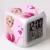 FROZEN 2 COLORFUL LED LUMINOUS CREATIVE ALARM CLOCK DISNEY ANIME FIGURE ELSA ANNA OLAF PATTERN