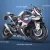 RACING MOTORCYCLE BUILDING BLOCKS – WHITE STATIC MOTORCYCLE DIY MODEL