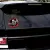 3D CAR STICKERS SKELETON SKULL IN THE BULLET HOLE FUNNY COLORFUL CAR AUTO DECALS BULLET HOLE