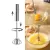 KITCHEN ACCESSORIES GADGET MIXER EGG BEATER EGG TOOLS STAINLESS STEEL MANUAL SELF TURNING
