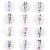 NAIL ART DECORATIONS NAIL ACCESSORIES DAISY FLOWERS AND LEAVES  MIXED NAIL PASTES
