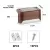 SOLAR LIGHTS SOLAR STEP LIGHTS OUTDOOR WATERPROOF LED SOLAR POWER GARDEN LIGHT LAMP DECORATION FOR PATIO STAIR
