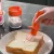 PORTABLE SILICONE OIL BOTTLE WITH BRUSH GRILL OIL BRUSHES LIQUID OIL PASTRY KITCHEN BAKING BBQ TOOL