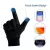 WEELTH RUNNING TOUCHSCREEN GLOVES, NON-SLIP WEAR-RESISTAN ELASTIC GLOVES- L