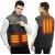 ELECTRIC MEN'S HEATED VEST JACKET WINTER BODY WARMER WINDPROOF COATS TOP UK