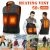 ELECTRIC MEN'S HEATED VEST JACKET WINTER BODY WARMER WINDPROOF COATS TOP UK