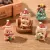 CUTE CHRISTMAS MINIATURES XMAS DECORATION MINI FAMILY ANIMAL MODEL