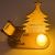 Christmas Remembrance Candle Ornament Wooden Rocking Chair Tealight Candle Holder Xmas