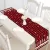 CHRISTMAS TABLE RUNNER CHRISTMAS DEER PRINT PATTERN FOR HOME PARTY BIRTHDAY WEDDING DECORATION COTTON AND LINEN TABLE RUNNER