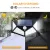 100/114 LED SOLAR LAMP OUTDOOR WATERPROOF SOLAR POWERED SPOTLIGHTS PIR MOTION SENSOR STREET LIGHT FOR GARDEN
