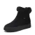 WOMEN WINTER ANKLE BOOTS ZIPPER FLOCK SNOW BOOTS LADIES PLATFORM SNEAKER CASUAL FLAT SHOES