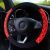 38cm Elastic Car Steering Wheel Cover Ethnic Style Print Anti-slip Car Styling Car Steering-wheel Cover