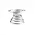 2PCS EGG CUP BOILED EGGS HOLDER SPIRAL KITCHEN BREAKFAST HARD BOILED SPRING HOLDER