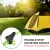 10/20PCS TRIANGLES BUCKLE PARACORD FASTENER TENT AWNING WIND ROPE PULL STOPPER