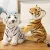 23CM SIMULATION BABY TIGER PLUSH TOY STUFFED SOFT WILD ANIMAL FOREST TIGER