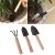 3PCS MINI GARDEN SHOVEL RAKE SPADE ERRAMIENTAS BONSAI TOOLS SET